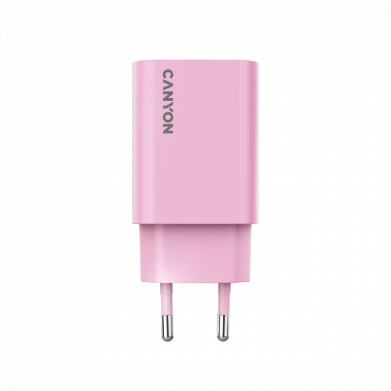 CANYON charger OnCharge 30CL Max Power 30W 1xPD EU Pink