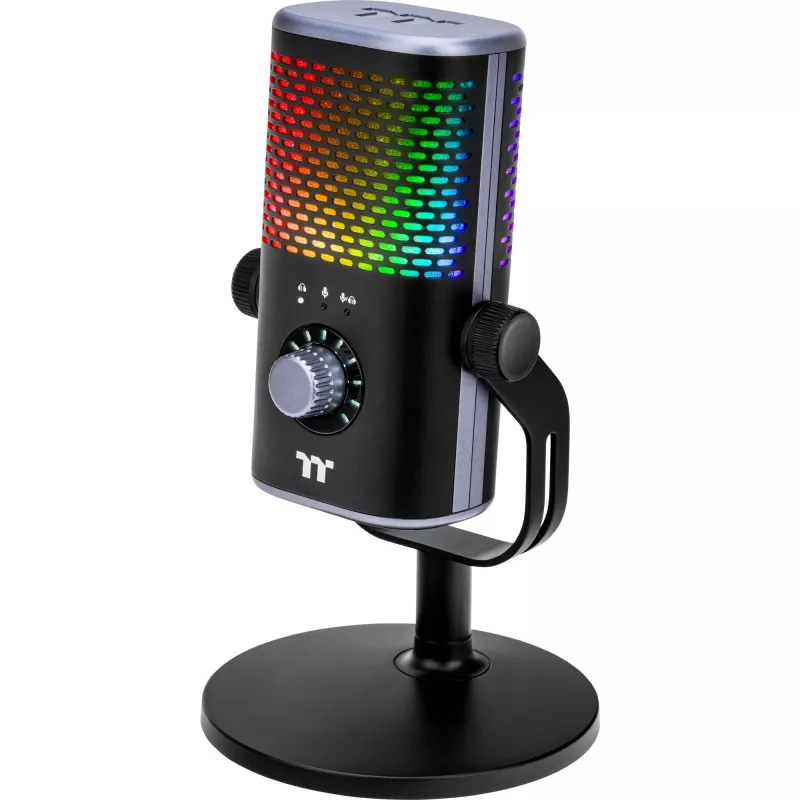 Thermaltake TT GS50 RGB USB Microphone - Microphone - 96 KHz (GSG-GSF-MCMTBK-01)