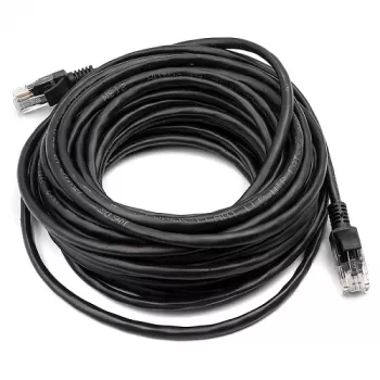 Cable Cat5E UTP, 10m, Black