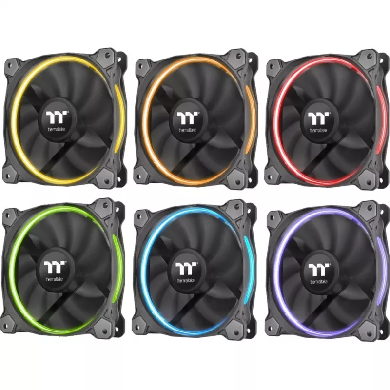 Thermaltake Riing 14 RGB TT Premium Edition 3-Pack 140mm ARGB Case Fans