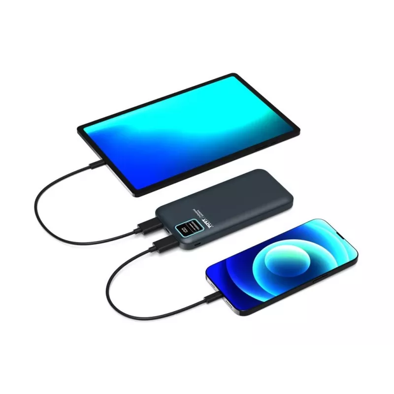 Portable Power Bank Port Designs 907001 10000 mAh Quick Charge