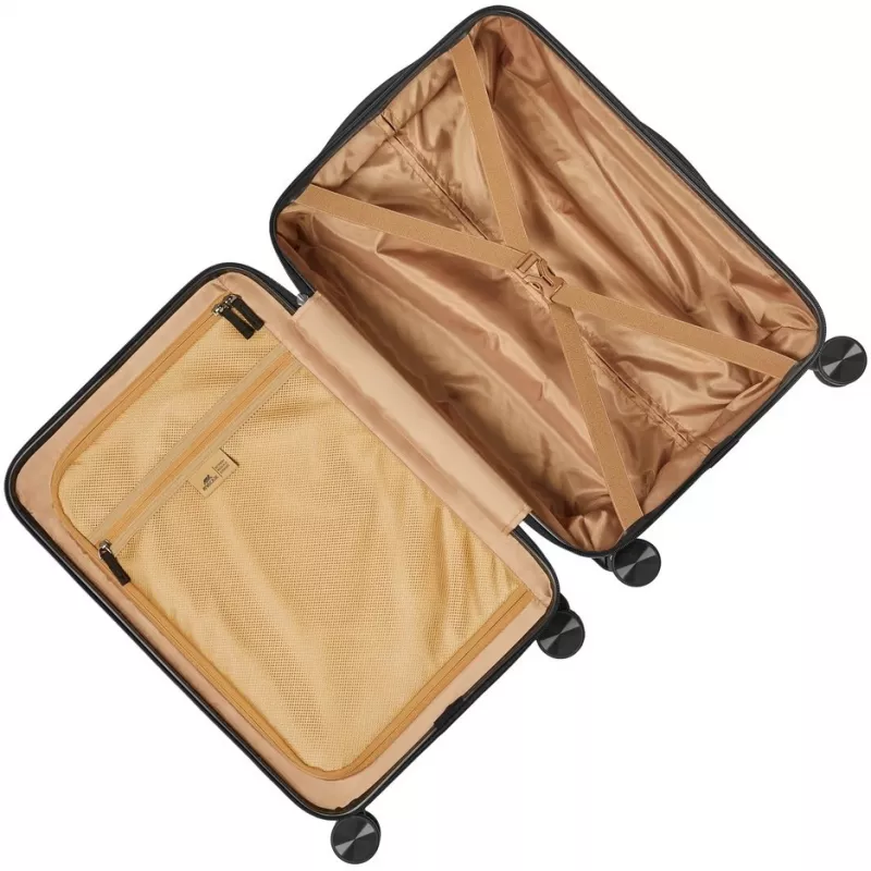 Cabin suitcase Rivacase Clark ECO 8181 — compact carry-on, black