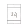 Avery 3653 self-adhesive label Rectangle Permanent White 1400 pcs