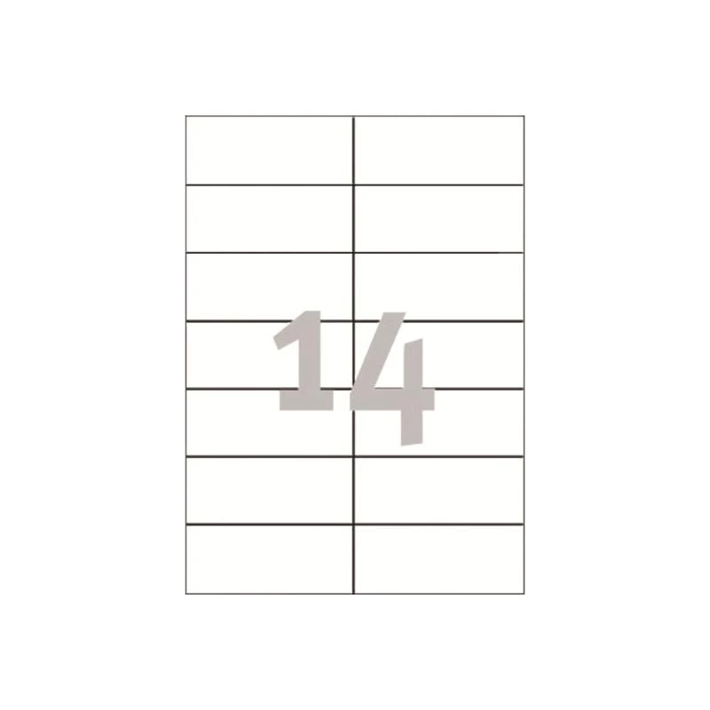 Avery 3653 self-adhesive label Rectangle Permanent White 1400 pcs