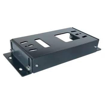 Mounting base 6.5-10.5cm ZINC-ZINCED RAL7016 for NICE, FAAC, GENIUS, BENINCA, KEY, CAME, ROGER drives