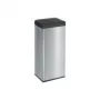 Waste bin Hailo BIG BOX 60L SIL 6460-312, 60 L capacity, silver