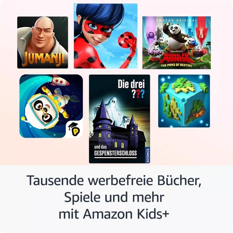 Amazon | Fire HD 8 Kids Pro (2024) | Pink | 1280 x 800 pixels | 32 GB | Wi-Fi | 802.11ac | Bluetooth version 5.2