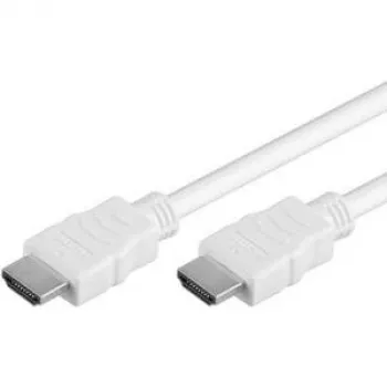 VALUE High Speed - Video-/Audio-/Network Cable - HDMI - HDMI, 19-pin (M) - HDMI, 19-pin (M) - 3 m - Shielded - White (11.99.5703)