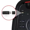Portable speaker MANTA ATTIS SPK0802 120W, Bluetooth, wired input, rechargeable, FM, LED lights