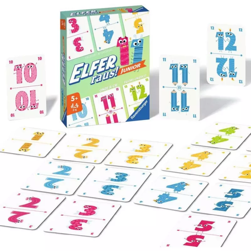 Elfer raus Junior, Card Game