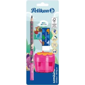 Pelikan learning pencil Set Combino BS,Rad.,Ansp.,pink (821612)