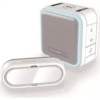 Wireless doorbell Honeywell DC515SL — range 150 m, 6 tones, 84 dB