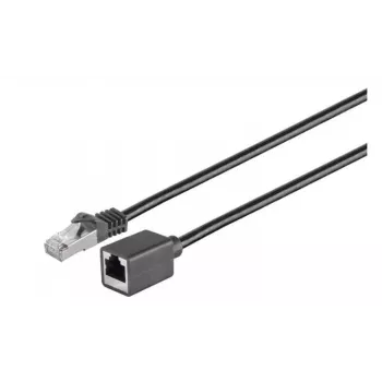 Microconnect STP6005SEXT networking cable Black 0.5 m Cat6 F/UTP (FTP)