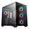 PC case DeepCool CG530 4F Midi Tower Black — tempered glass, ATX/ITX/Micro ATX, 3x120mm fans, USB-C