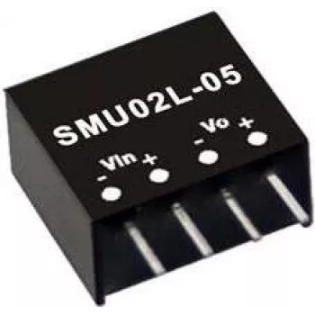Power adapter/inverter mean well SMU02L-15, input 4.5–5.5 V, output 15 V, 2 W