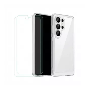 Starterkit for Samsung Galaxy S26+ — Mobeen case, tempered glass screen protector, 25W charger