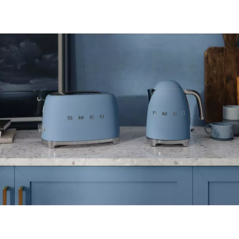 Smeg KLF03SBMEU electric kettle 1.7 L 2400 W Blue
