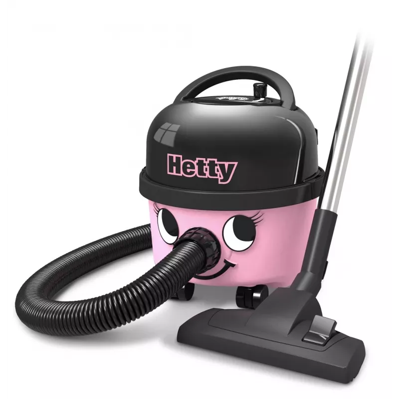 Cylinder vacuum NUMATIC HET160-11 — 6 L dust capacity, 620 W, HEPA filtration, 2 m hose