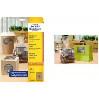 Avery Zweckform product labels A4 210 x 297 mm 25 sheets L7109-25