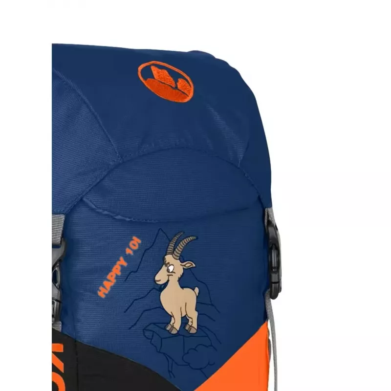 Kohla Happy 10L children's hiking backpack, navy peony