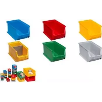 Storage basket Allit ProfiPlus Box 3 Rectangular Grey