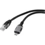 Renkforce USB, Network Adapter Cable [1x USB-C® Plug - 1x RJ45-Plug] 5.00 m Aluminium-Plug (RF-6055782)