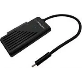 LC-Power Adapter USB-C f.1xNVMe-M.2 SSD&1x2.5''/3.5''/HDD - Adapter (LC-ADA-USB-SATA-NVME)