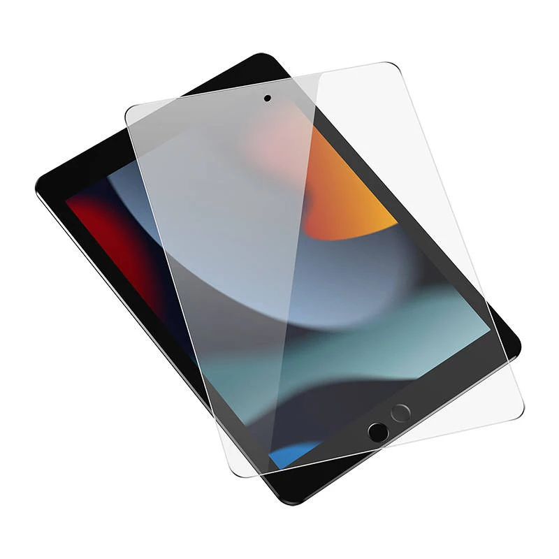 Tempered Glass Screen Protector Baseus Crystal 0.3 mm for iPad 10.2 inch (iPad 7/8/9), iPad Pro/Air 3 — 2 pcs