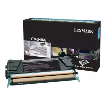 Toner Lexmark C746H1KG Black 10000 pages