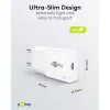 USB-C PD GaN Fast Charger Slim (30 W) (White)