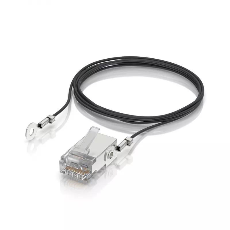 Networking Cable Ubiquiti UISP-CONNECTOR-GND 1 m RJ-45 Black