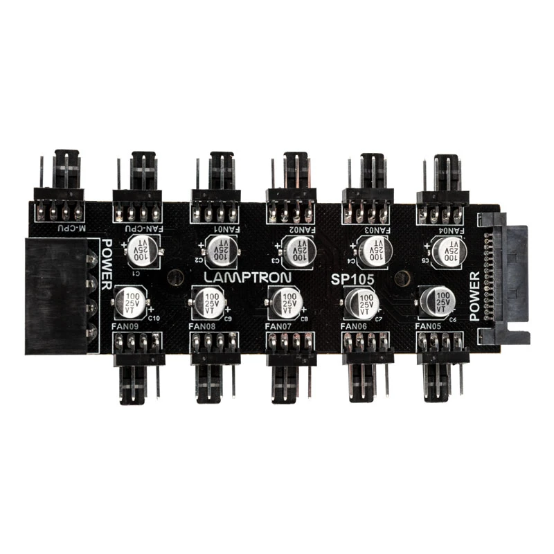 Lamptron SP105 10x PWM-Fan-Hub