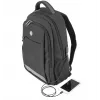Notebook backpack Tellur Companion 15.6 inch with USB port, Black