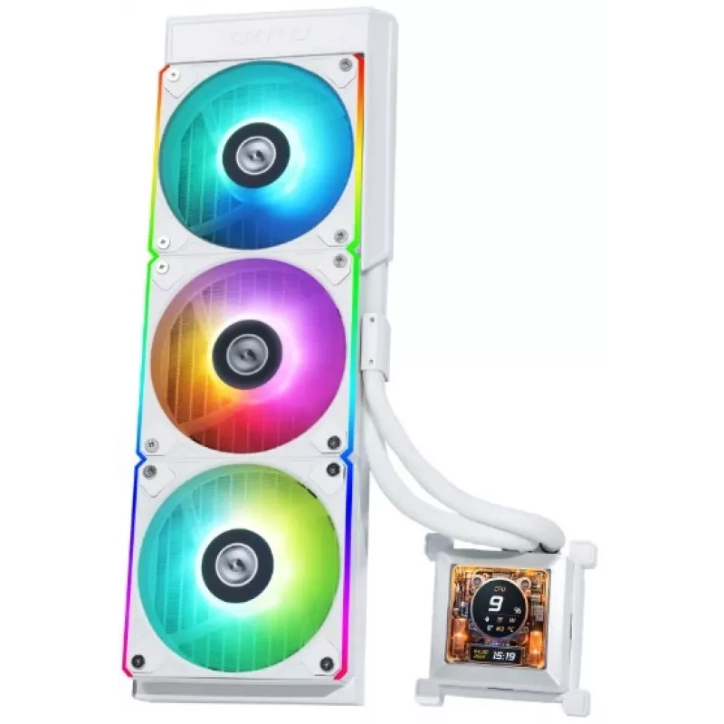 All-in-one liquid cooler Lian Li HSLCD36SW 12 cm White 200-2500 RPM
