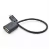OTG cable TB AKTBXKUWOTG015B 15 cm, black, USB OTG connection
