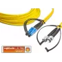Lightwin LDP-09 LC-ST 3.0 Fibre Optic Cable 3 m Yellow (LDP-09 LC-ST 3.0)