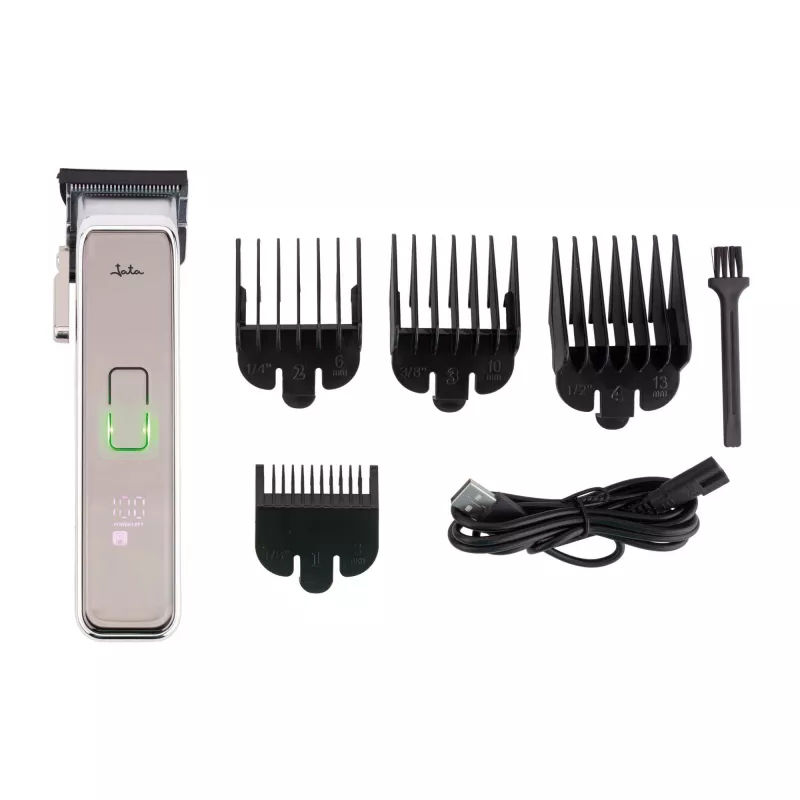 Hair Trimmers JATA JBCP3325 Black Grey 240 min Operating Time