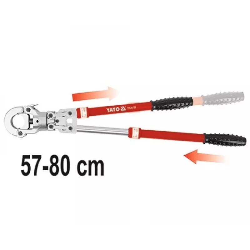 Yato PEX-AL-PEX Crimping Manual Crimping Tool With 8 Bones Set