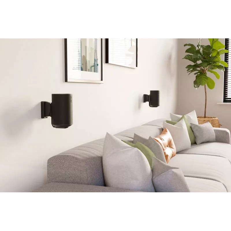 Vogels Wall mount | Speaker Wall Mount for Sonos Era 100 | Tilt, rotate | Maximum weight (capacity) 7 kg | Black
