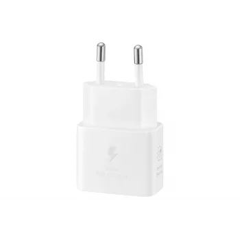Wall USB-C Charger Samsung EP-T2510 25W White, Universal Indoor Fast Charger with PPS