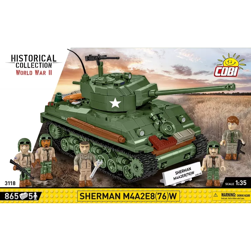 Blocks Sherman M4A2E8 865 blocks