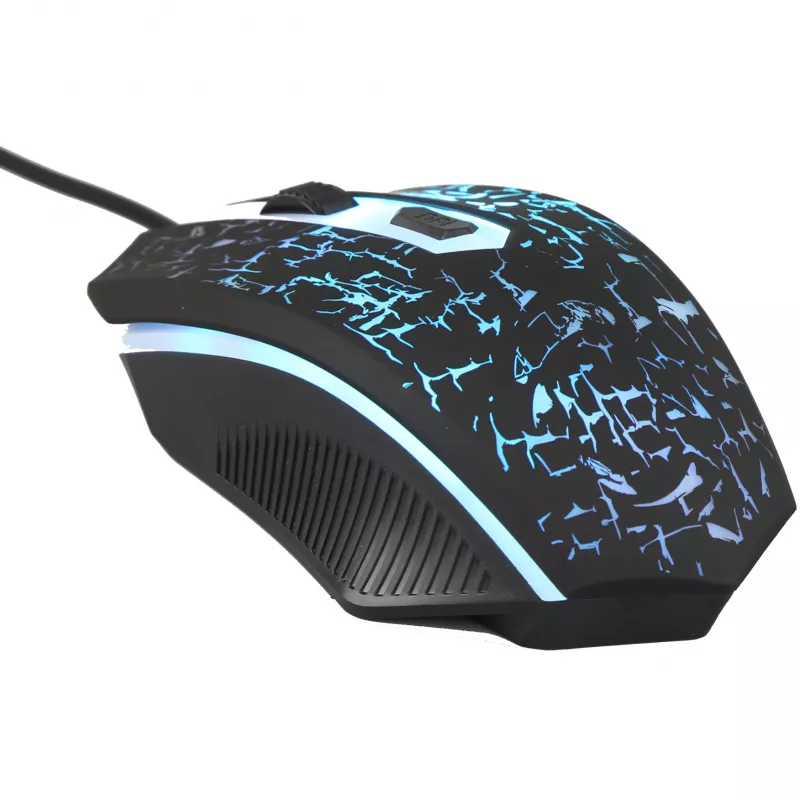 Gaming Set Ultron HAWK Keyboard Mouse QWERTZ German Black Red White