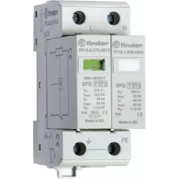 Finder 7P.12.8.275.1012 Surge Arrester Type 1 Serie 7P IP20 (7P.12.8.275.1012)
