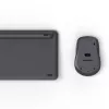 multi device keyboard and mouse set black gre