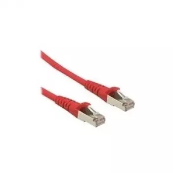 ROLINE - Patch-Cable - RJ-45 (M) to RJ-45 (M) - 50 cm - SFTP, PiMF - CAT 6a - Red (21.15.2810)