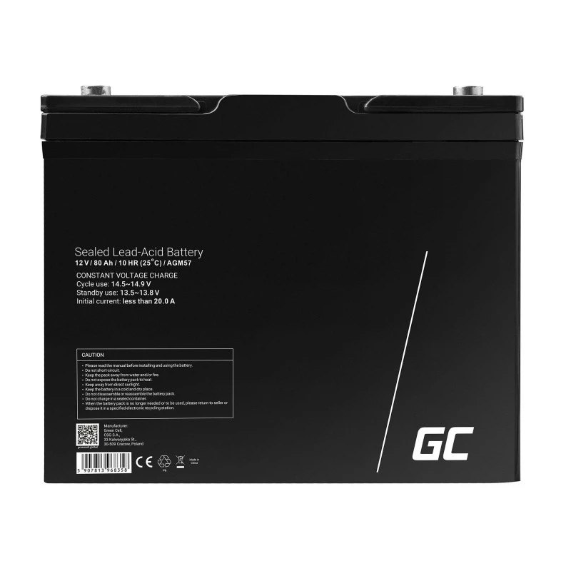 Battery AGM VRLA 12V 80Ah