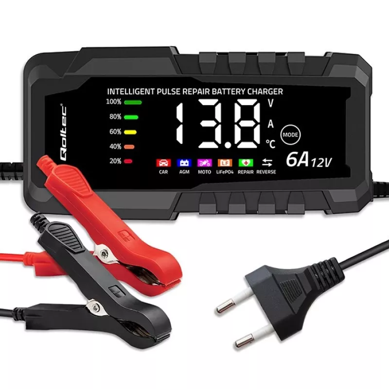 Charger 12V 6A rectifier with repair function