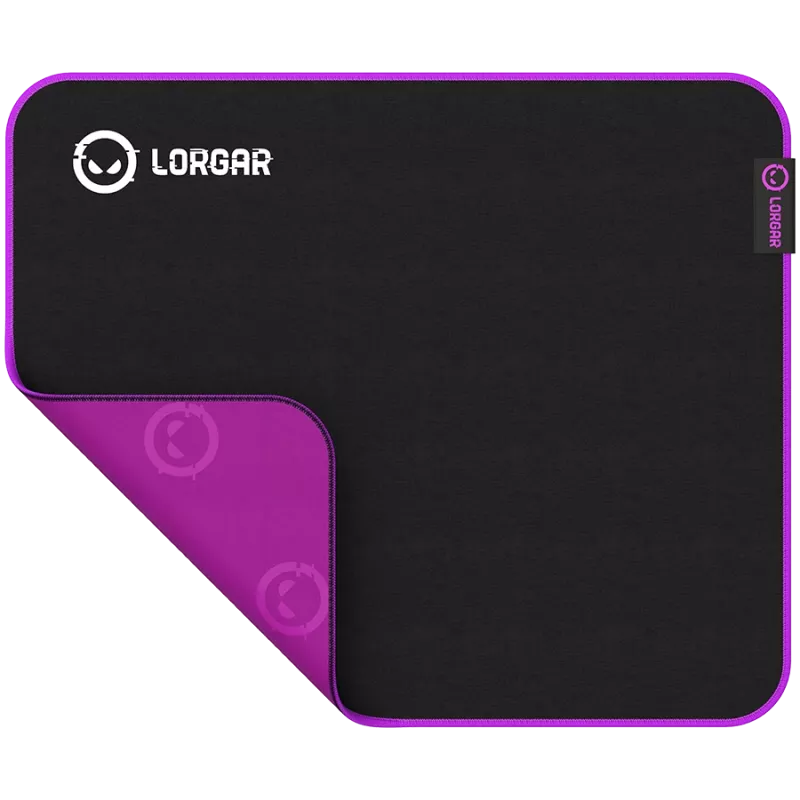 Gaming mouse pad Lorgar LRG-GMP313 Black Purple 360x300mm