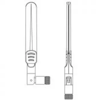 Extreme Networks - antenna - Wi-Fi - 5.2 dBi, 3.2 dBi - omnidirectional - Indoor - White - for Zebra AP 6522 (ML-2452-APA2-02)
