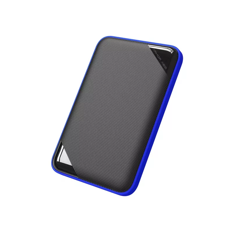 External Hard Drive Silicon Power A62S 2TB, USB Type-A 3.2 Gen 1, Blue/Black